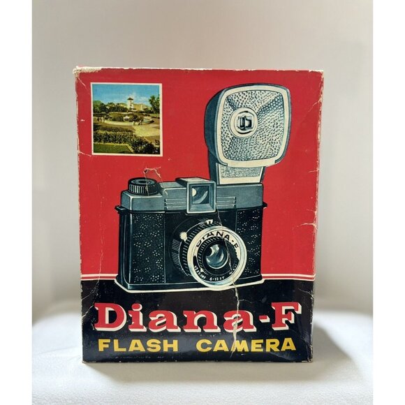 1960s Diana - F Flash Camera RARE - Picture 1 of 2